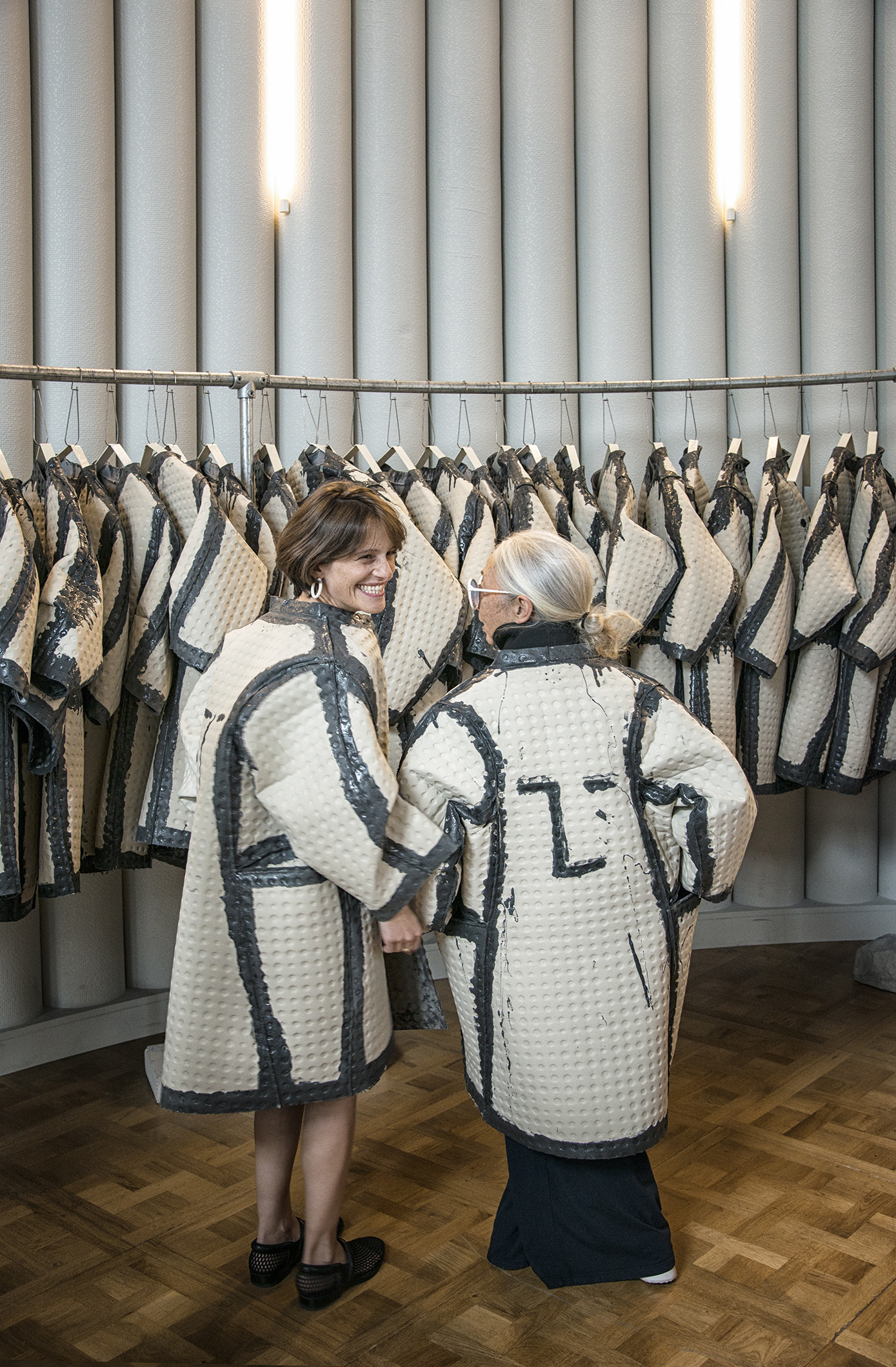 Rossana Orlandi e Nata da Rooms, London Design Week, 2015, Londra. Foto: Marco Tabasco.