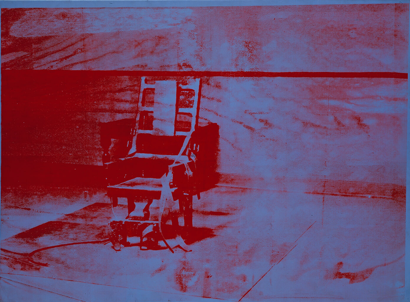 Andy Warhol (1928-1987), Big Electric Chair, 1967. © The Menil Collection, Houston. Photo by Hickey-Robertson, Houston. © The Andy Warhol Foundation for the Visual Arts, Inc. / ADAGP, Paris 2015.