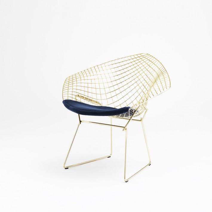 Diamond Chair, design di Harry Bertoia per Knoll.