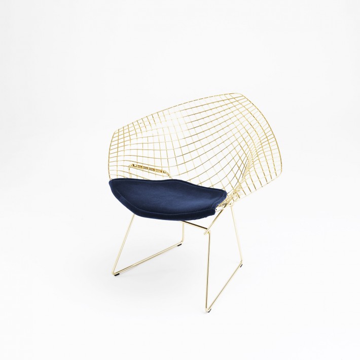 Diamond Chair, design di Harry Bertoia per Knoll.