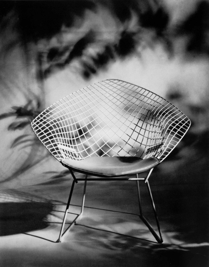 Diamond Chair, design di Harry Bertoia per Knoll.