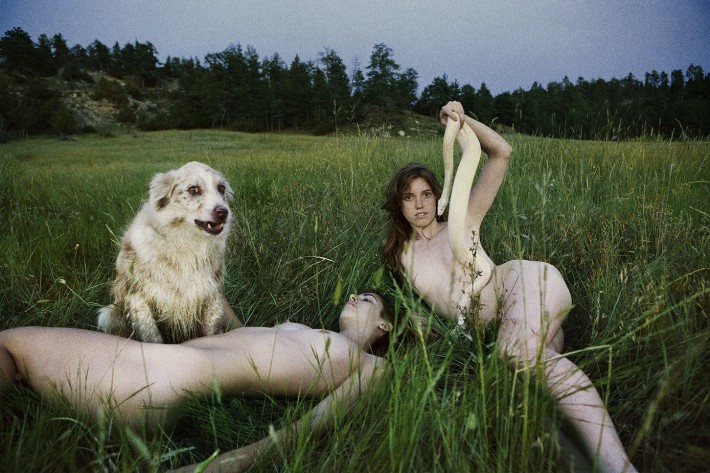 Ryan McGinley, Jessica and Anne Marie, 2012.