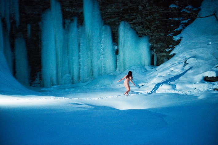 Ryan McGinley, Eagle's Cliff, 2015.