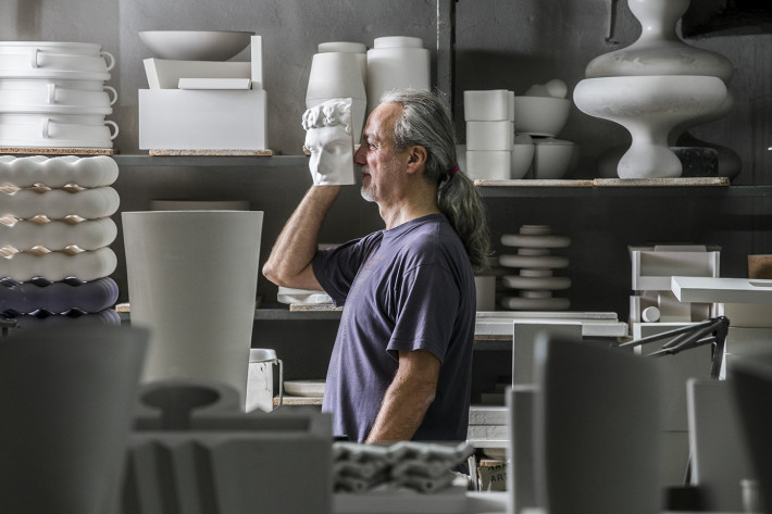 Alessio Sarri, ceramista, Ceramiche Sarri.