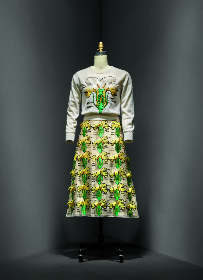 Dress, Christopher Kane, spring/summer 2014. Courtesy: Christopher Kane and The Metropolitan Museum of Art.