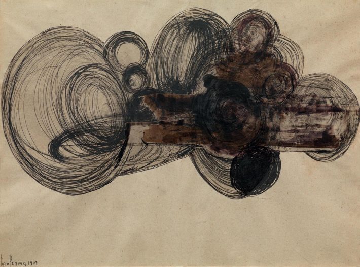 Carol Rama, Bricolage, 1967.