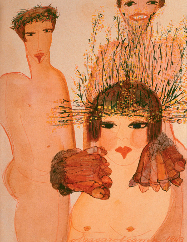 Carol Rama, Appassionata, 1943.