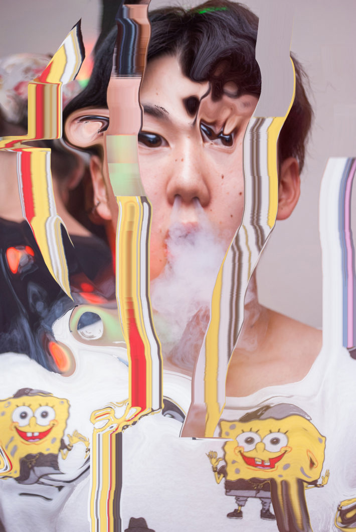 Kenta Cobayashi, Smoking (KENT), #smudge, 2016. © Kenta Cobayashi. Courtesy: G/P gallery.