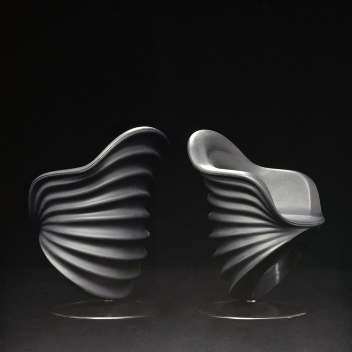 Teneride, design di Mario Bellini per Cassina, 1970. Prototipo di sedia per ufficio. Foto: Falchi&Salvador.