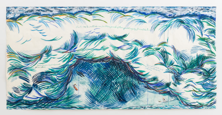 Raymond Pettibon, No Title (As to me), 2015. Private collection, Los Angeles. Courtesy: Regen Projects, Los Angeles.