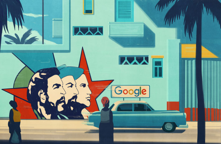 Emiliano Ponzi, Googling Cuba, Penn Gazette (USA), 2016.