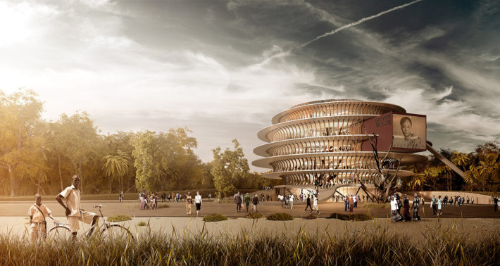 Kwame Nkrumah Presidential Library, Volta Lake, Ghana, 2013 – in corso.