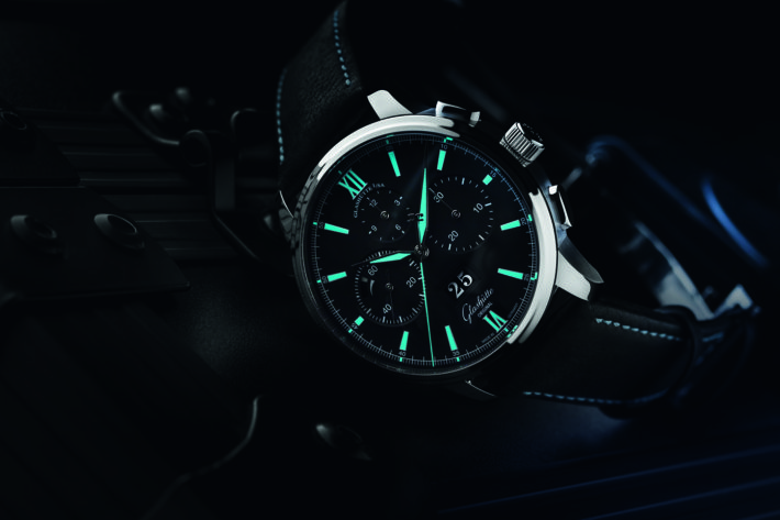 Senator Chronograph Panorama. Date, Glashütte Original.