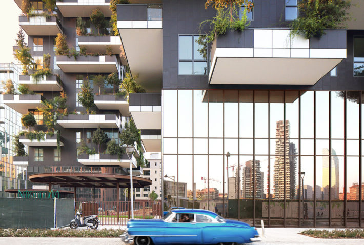 Vertical Forest, Stefano Boeri, Milan, 2014. Photo: © Paolo Rosselli.