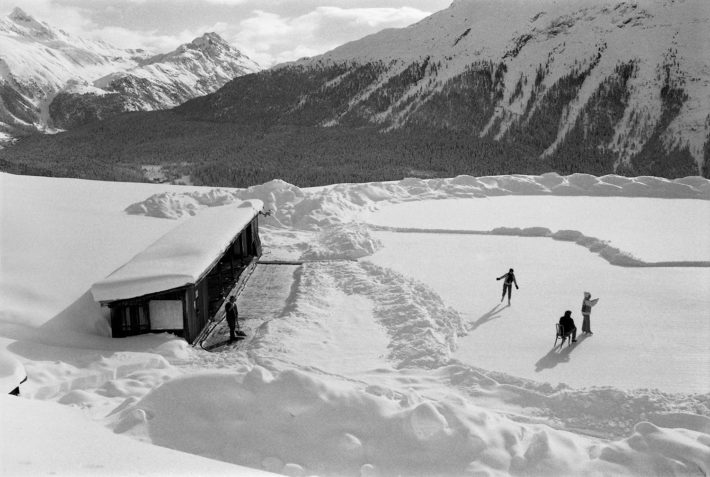 Sankt Moritz, Engadina, 1984. Foto: © Paolo Rosselli.
