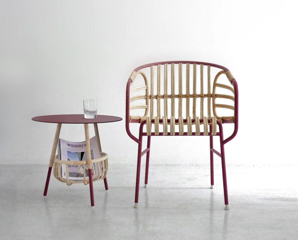Raphia, design di LucidiPevere per Casamania