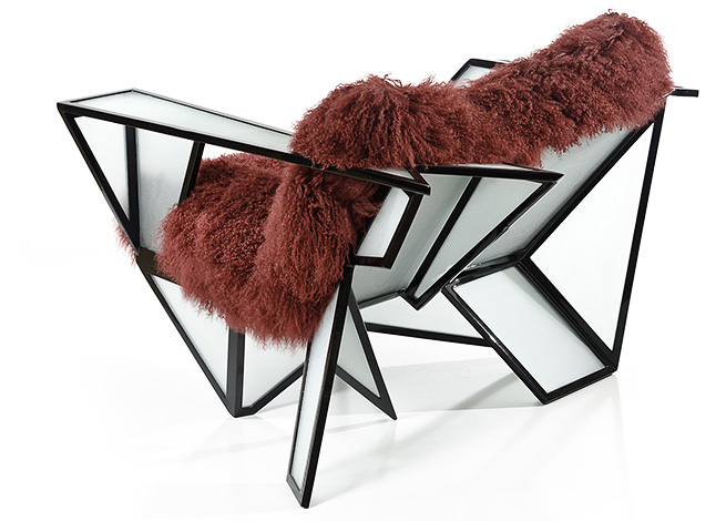 Mosaic Chair di di BRC Design (Benjamin Rollins Caldwell)