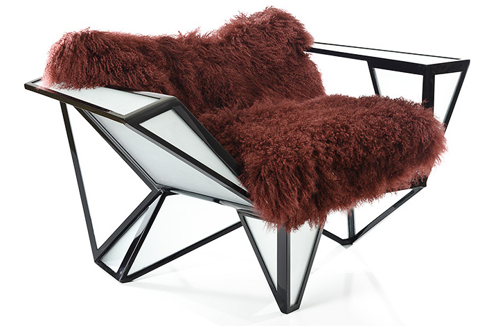 Mosaic Chair di di BRC Design (Benjamin Rollins Caldwell)