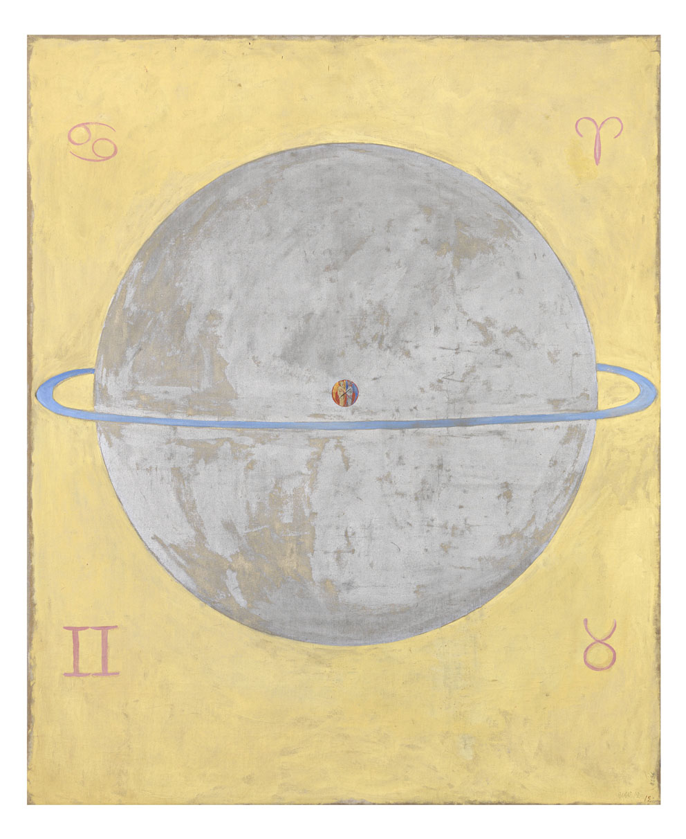 Hilma af Klint The Dove, no. 12, Series UW, 1915