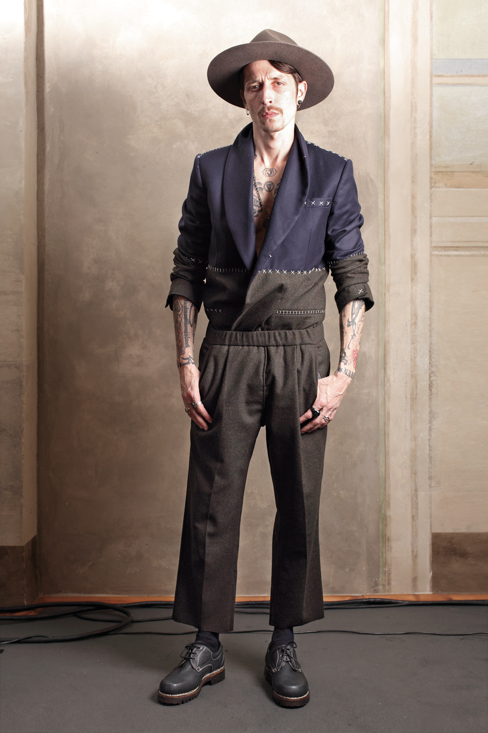 Stephan Olivier for Fabio Quaranta, Autumn/Winter 2011-2012.