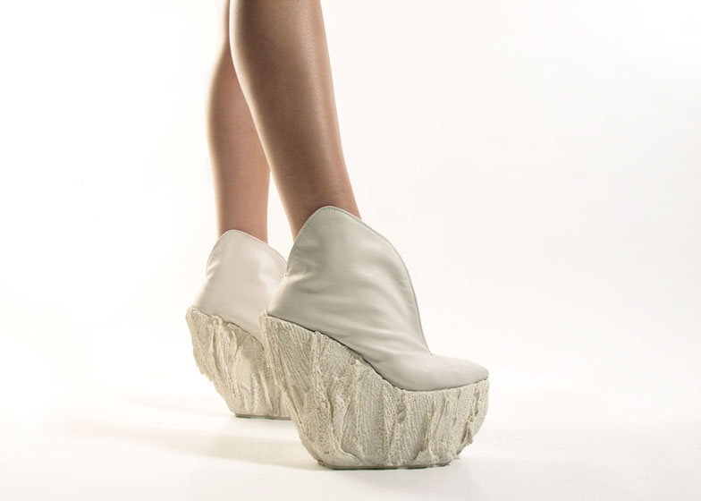 Porcelain Shoes, design by Laura Papp