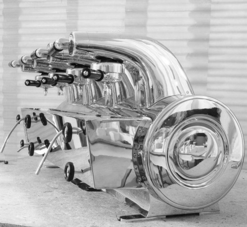 Gio Ponti, Macchina per il caffè espresso "La Cornuta" per La Pavoni,1947/48