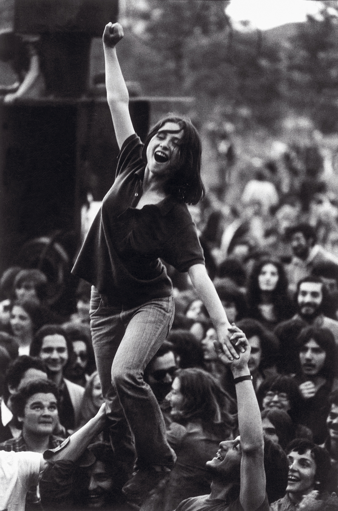 Lotta continua, 1977. Foto di Toni Thorimbert.