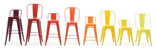 H Stool, design di Xavier Pauchard per Tolix