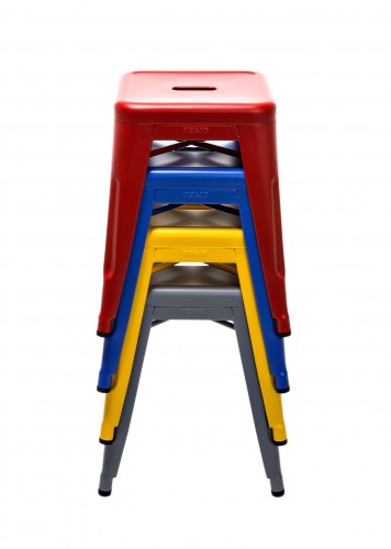 H Stool, design di Xavier Pauchard per Tolix