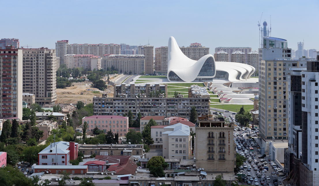 Heydar Aliyev Center, progetto di Zaha Hadid