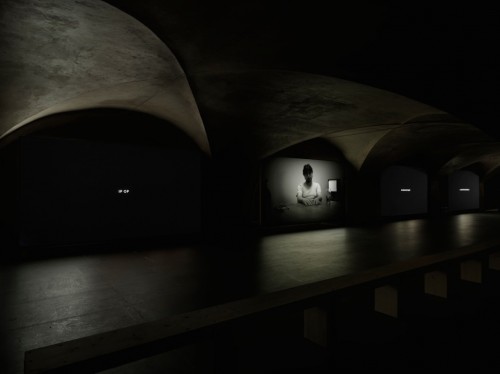 Yuri Ancarani, Ricordi per moderni, 2000-2009 installation view Museo Marino Marini, 2012