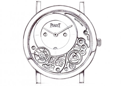 Altiplano 38 mm 900P, Piaget