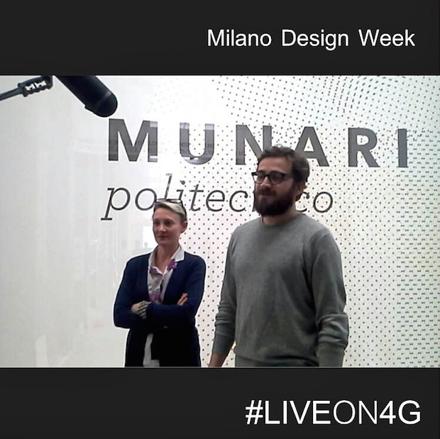 Liveon4G alla Milano Design Week