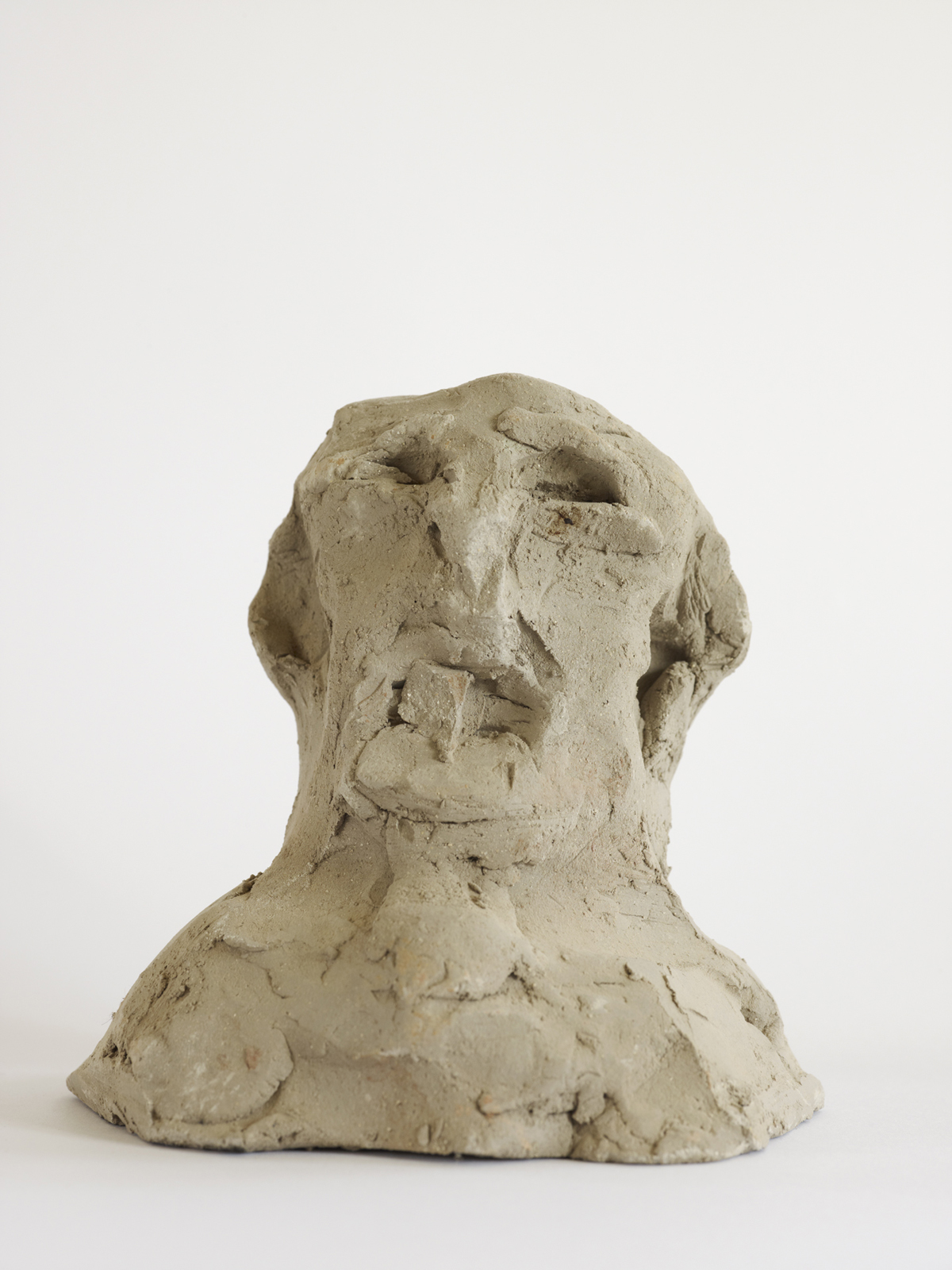 Peter Granser, clay figures (01, 02, 03, 05), J’ai perdu ma tête