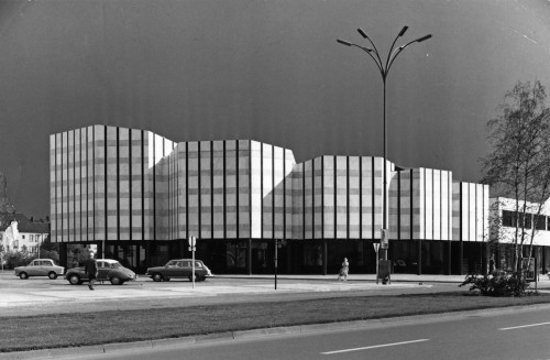 Wolfsburg Cultural Centre, Germany, Alvar Aalto, 1958-1962. Image courtesy of the Alvar Aalto Museum. Photograph by Leonardo Mosso