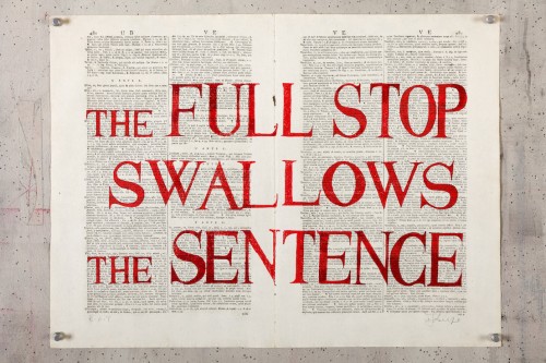 William Kentridge, Rubrics, 2012.