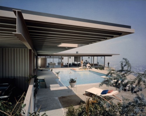 Julius_Shulman, Case Study House #22, Pierre Koenig, 1959.