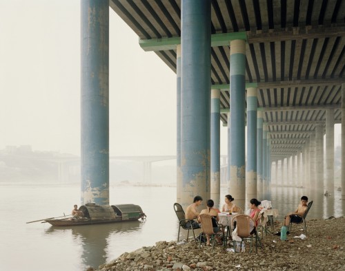 Nadav Kander, Chongqing IV, Sunday Picnic, Chongqing Municipality, 2006.