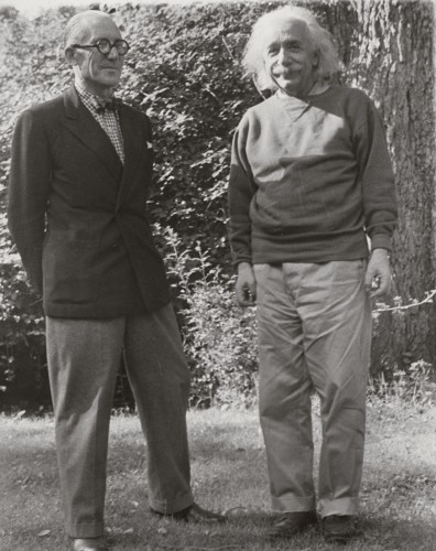 Le Corbusier con Einstein