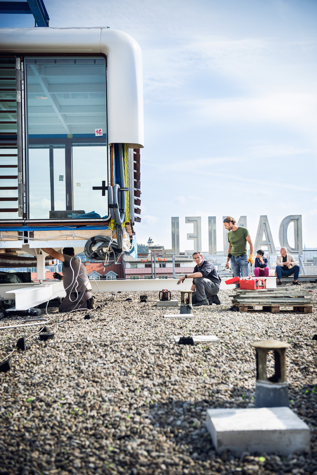 LoftCube, Hotel Daniel, Graz. Design di Studio Aisslinger.