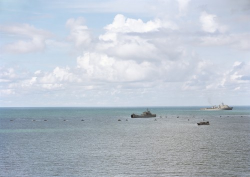 An-My Lê, Amphibious Landing, Gulf of Thailand, 2010, from Events Ashore (Aperture, 2014). © An-My Lê, courtesy Murray Guy Gallery, New York.