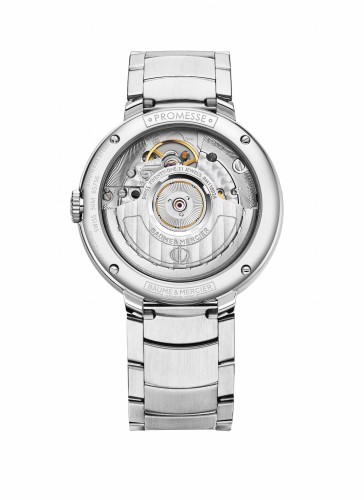 Il nuovo orologio femminile Promesse di Baume & Mercier.