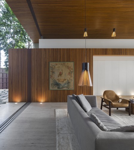 Tetris House, una splendida residenza situata nel cuore di San Paolo, progettata dallo studio brasiliano MK27.