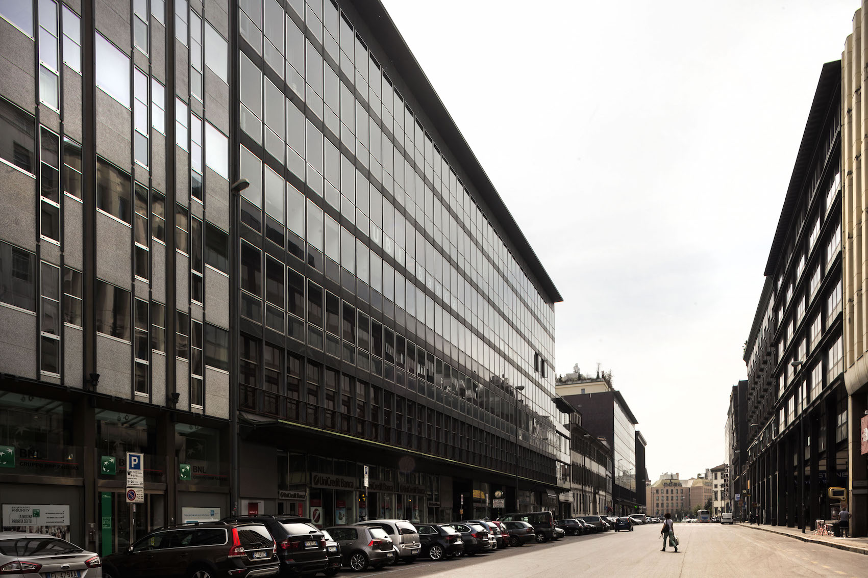 Luigi Caccia Dominioni, Corso Europa, Milano. Photo: Filippo Romano.