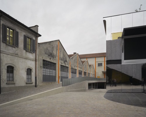 Fondazione Prada. Nuova sede di Milano. Architectural project by OMA. Photo: Bas Princen, 2015. Courtesy: Fondazione Prada.