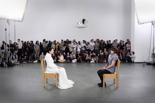 Marina Abramović, The Artist is Present.