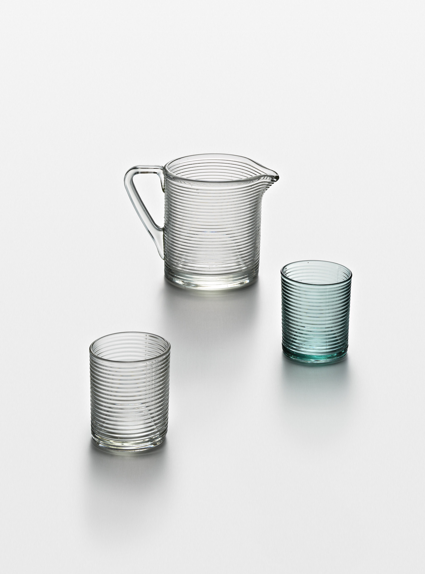 Aino Aalto, Pitcher and tumblers, 1936.