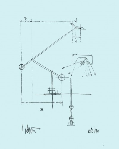 Lampada Tizio di Richard Sapper per Artemide.