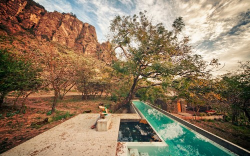 Casa Meztitla, Tepoztlán, Messico.