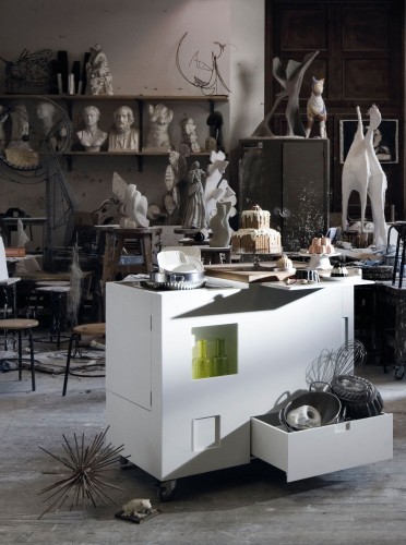 Minikitchen, design di Joe Colombo per Boffi.